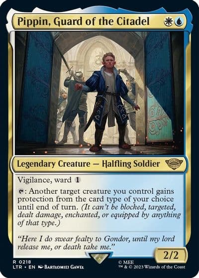 Pippin Guard of the Citadel Universes Beyond: The Lord of the Rings: Tales of Middle-earth Magic card