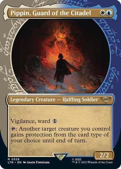 Pippin Guard of the Citadel Showcase Universes Beyond: The Lord of the Rings: Tales of Middle-earth Magic card