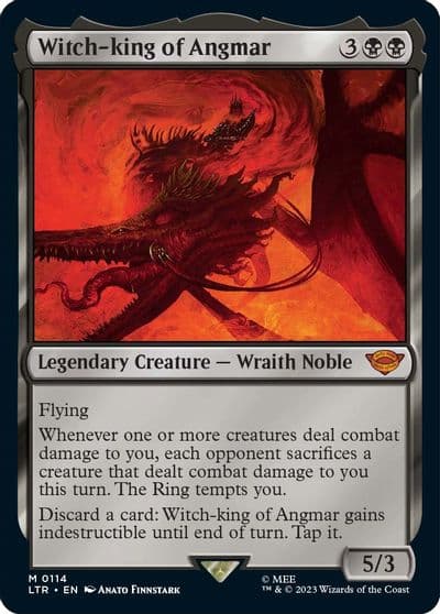 Witch king of Angmar Universes Beyond: The Lord of the Rings: Tales of Middle-earth Magic card