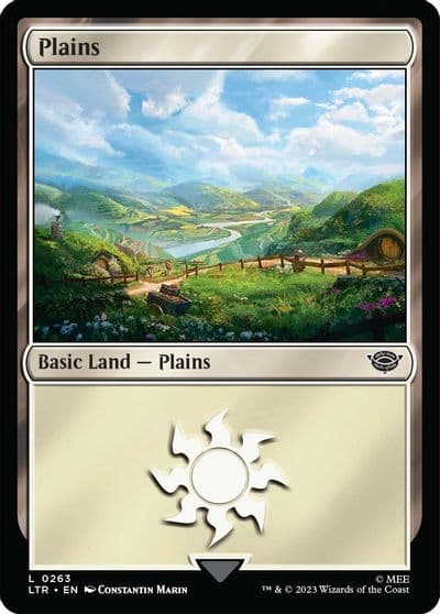 Plains 0263 Universes Beyond: The Lord of the Rings: Tales of Middle-earth Magic card