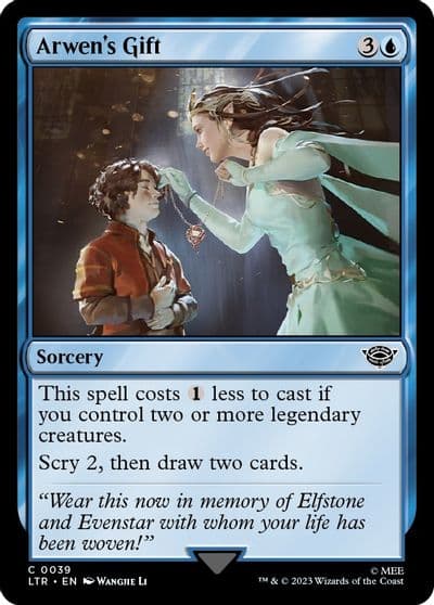 Arwens Gift Universes Beyond: The Lord of the Rings: Tales of Middle-earth Magic card