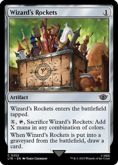 Wizards Rockets Universes Beyond: The Lord of the Rings: Tales of Middle-earth Magic card