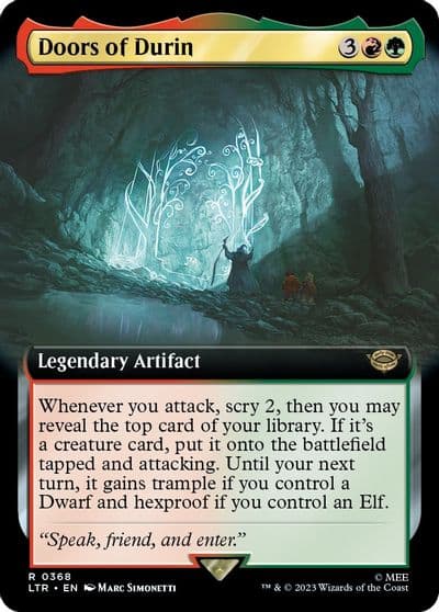 Doors of Durin Extended Art Universes Beyond: The Lord of the Rings: Tales of Middle-earth Magic card