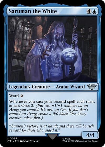 Saruman the White Universes Beyond: The Lord of the Rings: Tales of Middle-earth Magic card