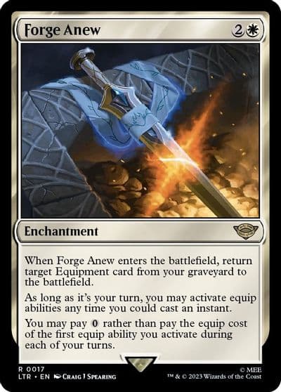 Forge Anew Universes Beyond: The Lord of the Rings: Tales of Middle-earth Magic card