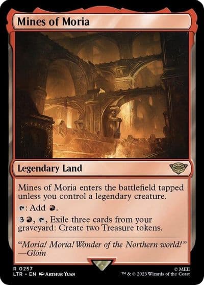 Mines of Moria Universes Beyond: The Lord of the Rings: Tales of Middle-earth Magic card