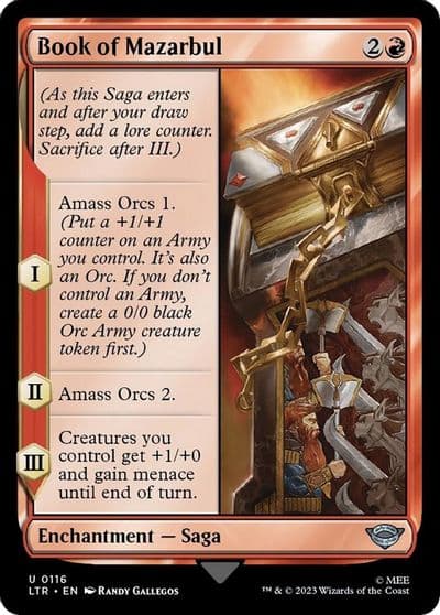 Book of Mazarbul Universes Beyond: The Lord of the Rings: Tales of Middle-earth Magic card