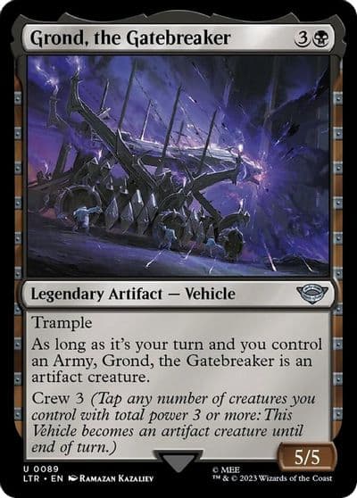 Grond the Gatebreaker Universes Beyond: The Lord of the Rings: Tales of Middle-earth Magic card