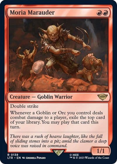 Moria Marauder Universes Beyond: The Lord of the Rings: Tales of Middle-earth Magic card