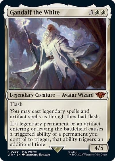 Gandalf the White Pro Tour Promos Magic card