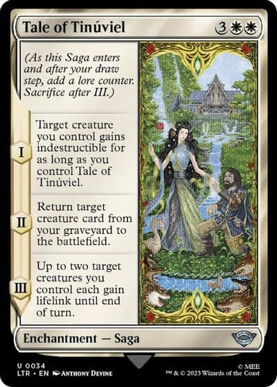Tale of Tinuviel Universes Beyond: The Lord of the Rings: Tales of Middle-earth Magic card