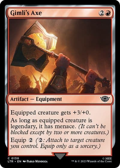 Gimlis Axe Universes Beyond: The Lord of the Rings: Tales of Middle-earth Magic card