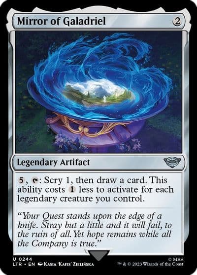 Mirror of Galadriel Universes Beyond: The Lord of the Rings: Tales of Middle-earth Magic card