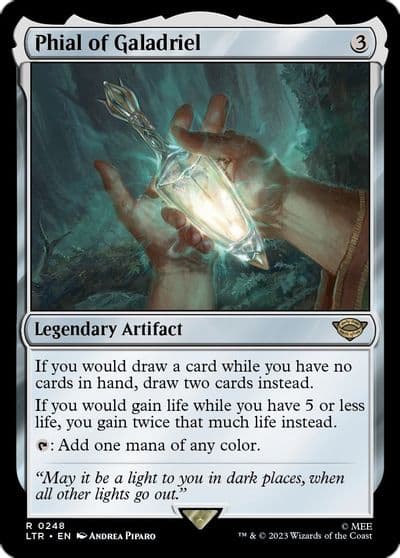 Phial of Galadriel Universes Beyond: The Lord of the Rings: Tales of Middle-earth Magic card