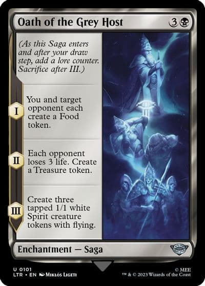 Oath of the Grey Host Universes Beyond: The Lord of the Rings: Tales of Middle-earth Magic card