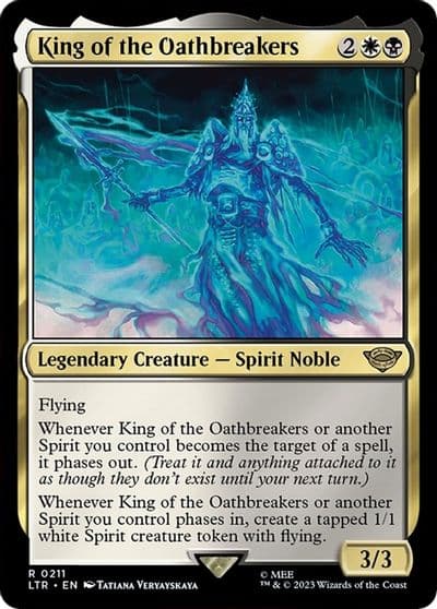 King of the Oathbreakers Universes Beyond: The Lord of the Rings: Tales of Middle-earth Magic card