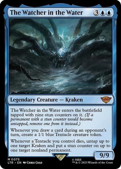 The Watcher in the Water Universes Beyond: The Lord of the Rings: Tales of Middle-earth Magic card