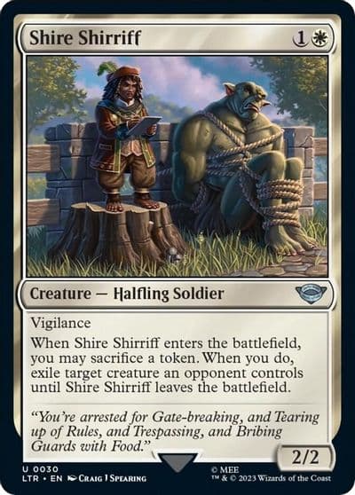 Shire Shirriff Universes Beyond: The Lord of the Rings: Tales of Middle-earth Magic card