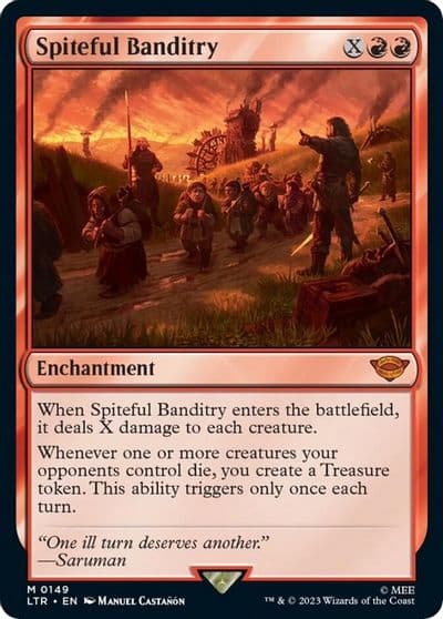 Spiteful Banditry Universes Beyond: The Lord of the Rings: Tales of Middle-earth Magic card