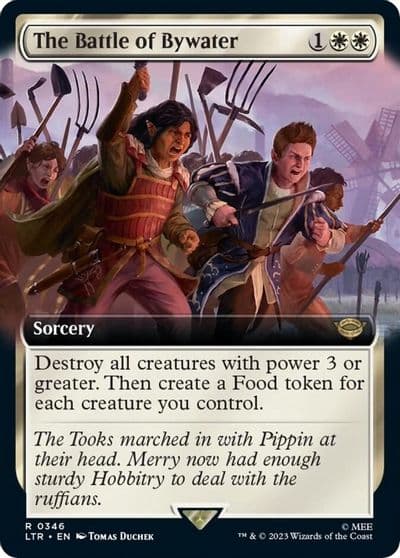 The Battle of Bywater Extended Art Universes Beyond: The Lord of the Rings: Tales of Middle-earth Magic card
