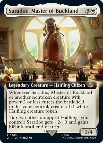 Saradoc Master of Buckland Extended Art Universes Beyond: The Lord of the Rings: Tales of Middle-earth Magic card
