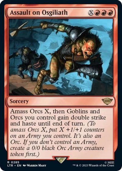Assault on Osgiliath Universes Beyond: The Lord of the Rings: Tales of Middle-earth Magic card