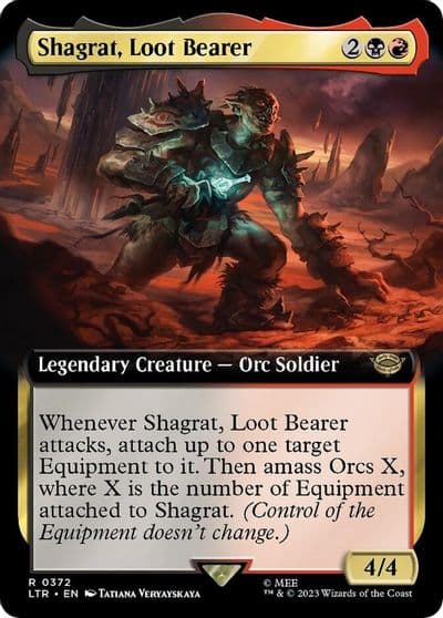 Shagrat Loot Bearer Extended Art Universes Beyond: The Lord of the Rings: Tales of Middle-earth Magic card