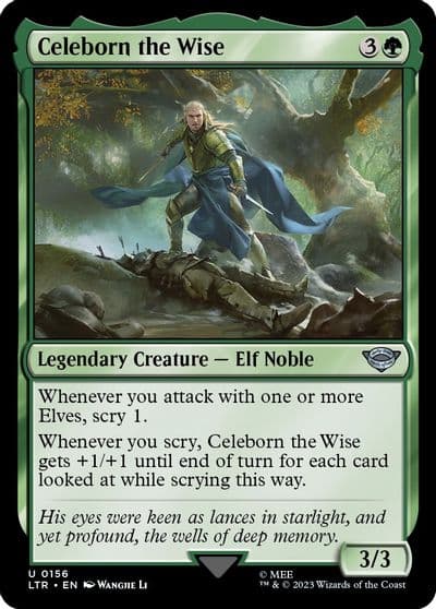 Celeborn the Wise Universes Beyond: The Lord of the Rings: Tales of Middle-earth Magic card