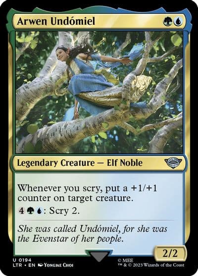 Arwen Undomiel Universes Beyond: The Lord of the Rings: Tales of Middle-earth Magic card