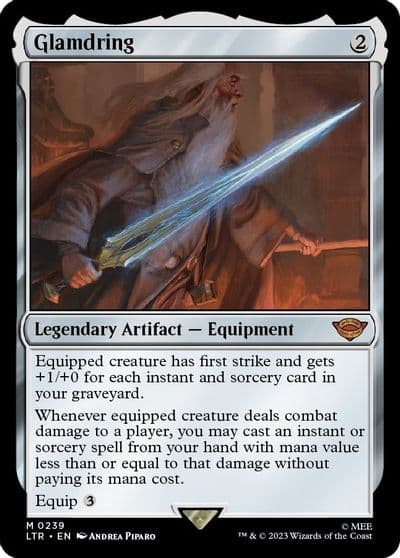 Glamdring Universes Beyond: The Lord of the Rings: Tales of Middle-earth Magic card
