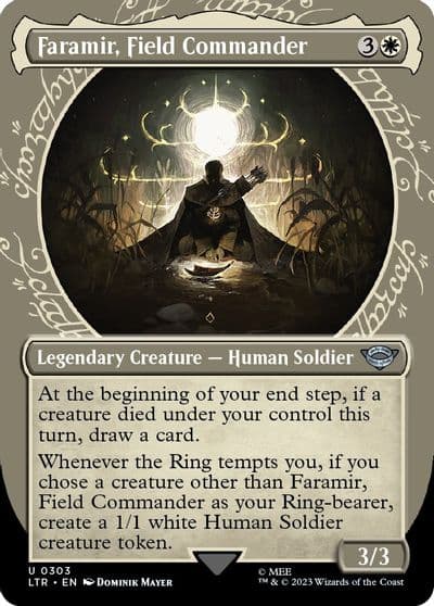 Faramir Field Commander Showcase Universes Beyond: The Lord of the Rings: Tales of Middle-earth Magic card