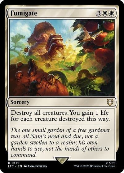 Fumigate Commander: The Lord of the Rings: Tales of Middle-earth Magic card