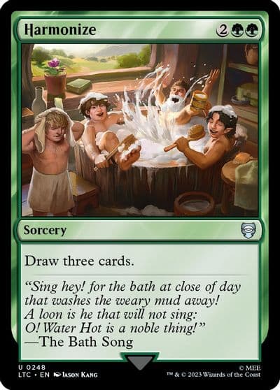 Harmonize Commander: The Lord of the Rings: Tales of Middle-earth Magic card
