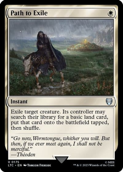 Path to Exile Commander: The Lord of the Rings: Tales of Middle-earth Magic card