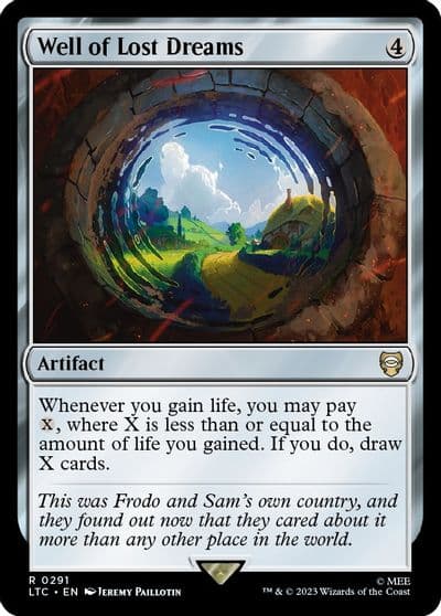 Well of Lost Dreams Commander: The Lord of the Rings: Tales of Middle-earth Magic card
