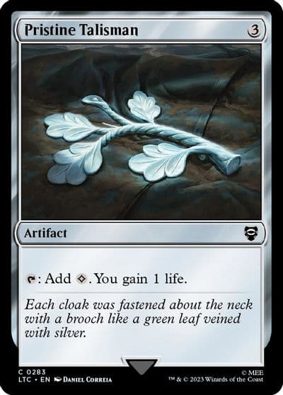 Pristine Talisman Commander: The Lord of the Rings: Tales of Middle-earth Magic card