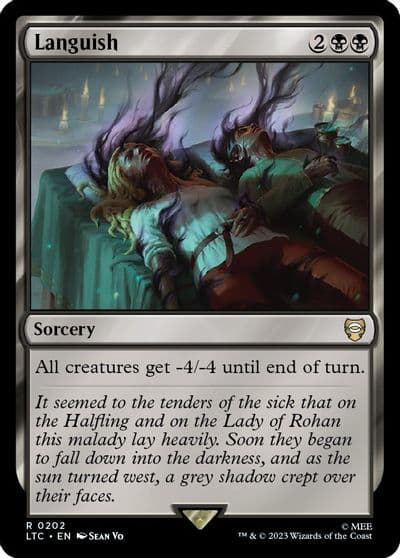 Languish Commander: The Lord of the Rings: Tales of Middle-earth Magic card