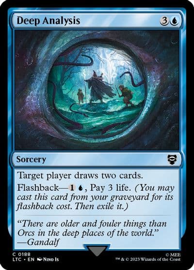 Deep Analysis Commander: The Lord of the Rings: Tales of Middle-earth Magic card
