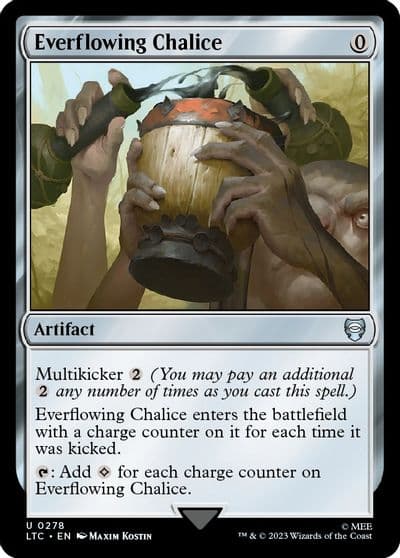 Everflowing Chalice Commander: The Lord of the Rings: Tales of Middle-earth Magic card