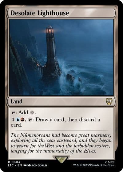 Desolate Lighthouse Commander: The Lord of the Rings: Tales of Middle-earth Magic card