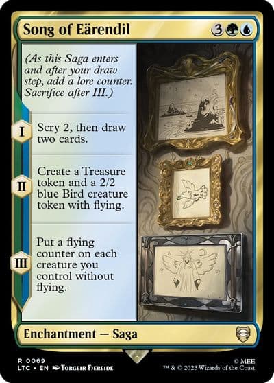 Song of Earendil Commander: The Lord of the Rings: Tales of Middle-earth Magic card