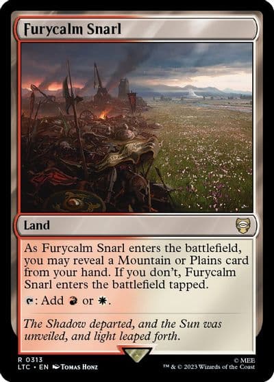 Furycalm Snarl Commander: The Lord of the Rings: Tales of Middle-earth Magic card