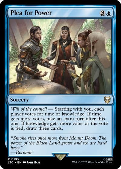Plea for Power Commander: The Lord of the Rings: Tales of Middle-earth Magic card