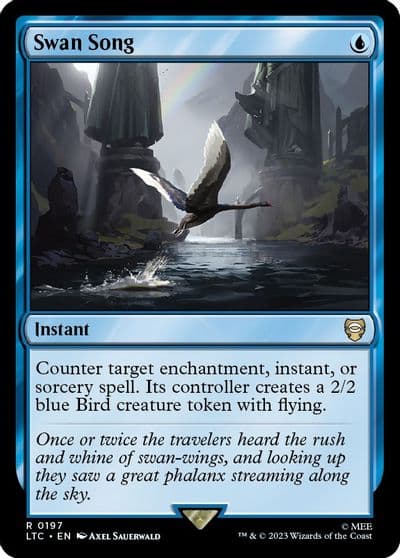 Swan Song Commander: The Lord of the Rings: Tales of Middle-earth Magic card