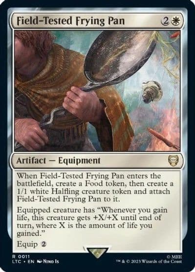 Field Tested Frying Pan Commander: The Lord of the Rings: Tales of Middle-earth Magic card
