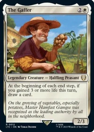 The Gaffer Commander: The Lord of the Rings: Tales of Middle-earth Magic card