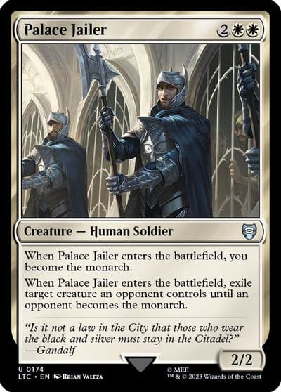 Palace Jailer Commander: The Lord of the Rings: Tales of Middle-earth Magic card