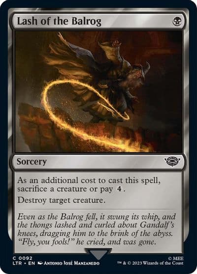 Lash of the Balrog Universes Beyond: The Lord of the Rings: Tales of Middle-earth Magic card