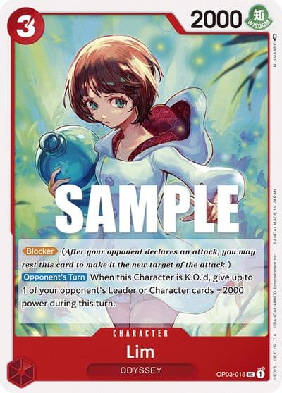 Lim Pillars of Strength One Piece card