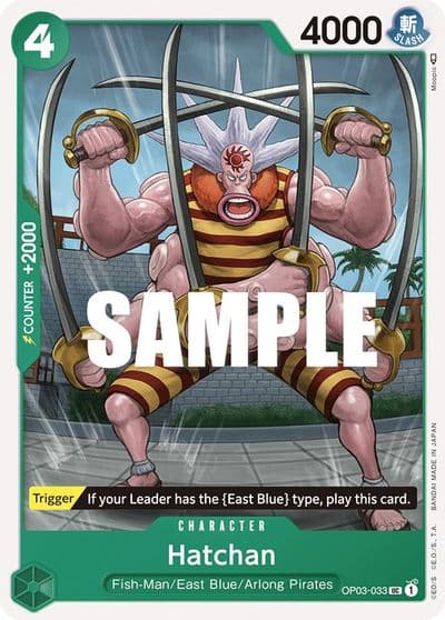 Hatchan Pillars of Strength One Piece card